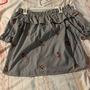 Off the shoulder top